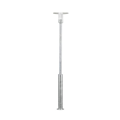 Paaltje mode gegalvaniseerd 220cm 8W LED dimbaar 703-320