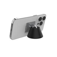 iRing® Link Dock Set - Telefoonhouder Auto - Afneembaar voor draadloos opladen - 360 graden rotatie - 180 graden kantelfunctie