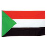 Sudan grote Vlag 90 x 150cm