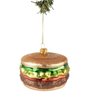 Nordic Light Kerstbal Hamburger 10 cm