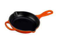 Le Creuset Skillet Signature - Oranjerood - ø 20 cm - geëmailleerde anti-aanbaklaag - thumbnail