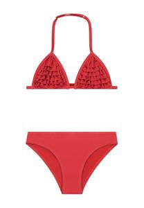 Shiwi Zomer bikini meisjes - hibiscus rood - Lori - triangel set