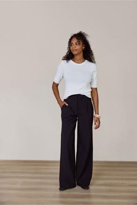 Lana ssl solid pullover - off white - 91530