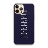 Joengneuh!: iPhone 13 Pro Max Transparant Hoesje