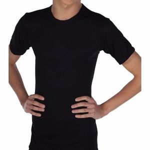 Beeren thermo shirt korte mouw zwart 2XL  -