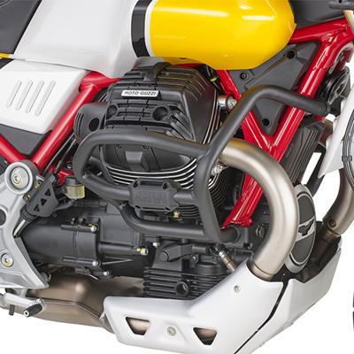 GIVI Valbeugel, Valbeugels voor de moto, TN8203 Zwart gepoedercoat staal onderzijde