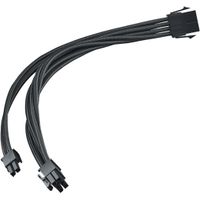 1 x 8 pin (6+2) PCIe SST-PP07E-PCIB Kabel