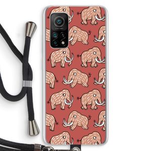 Mammoet: Xiaomi Mi 10T 5G Transparant Hoesje met koord