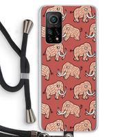 Mammoet: Xiaomi Mi 10T 5G Transparant Hoesje met koord
