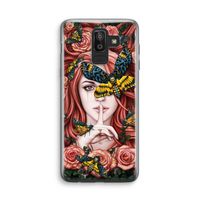 Lady Moth: Samsung Galaxy J8 (2018) Transparant Hoesje