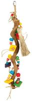 Trixie natuurspeelgoed schorshout / riet / zeegras / hout (56 CM)