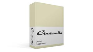 Cinderella hoeslaken jersey 80/90x200 ivory