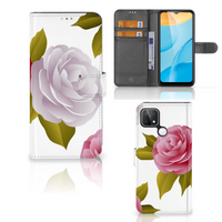 OPPO A15 Hoesje Roses - thumbnail