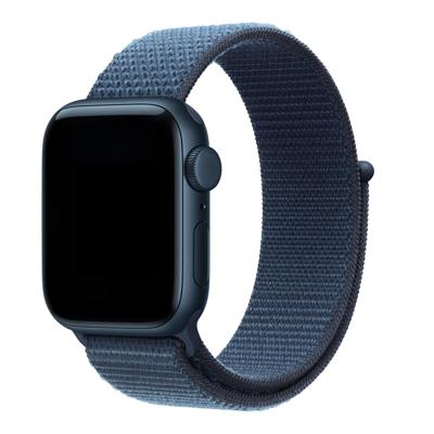 Apple Watch Bandje Flyne - Geweven - Nylon - Ankerblauw -