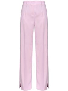 PINKO pantalon ample à taille-haute - Rose