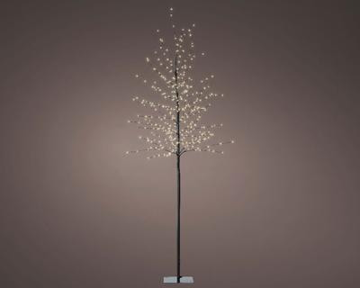Micro LED boom buiten dia70-H180cm black/warm white - Lumineo