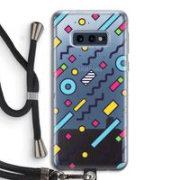 8-bit N°8: Samsung Galaxy S10e Transparant Hoesje met koord