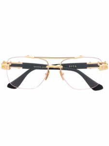 Dita Eyewear lunettes de vue à monture pilote - Noir