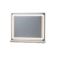 LED-make-upspiegel Hollywood-kaptafelspiegel 3 Instelbare Lichtkleuren