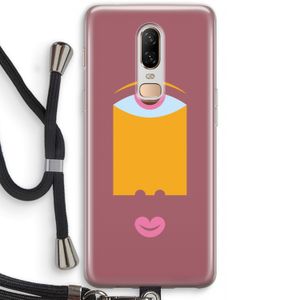 Mono V: OnePlus 6 Transparant Hoesje met koord