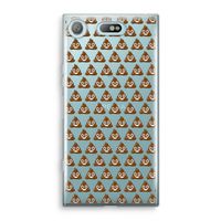 Poop emoji: Sony Xperia XZ1 Compact Transparant Hoesje