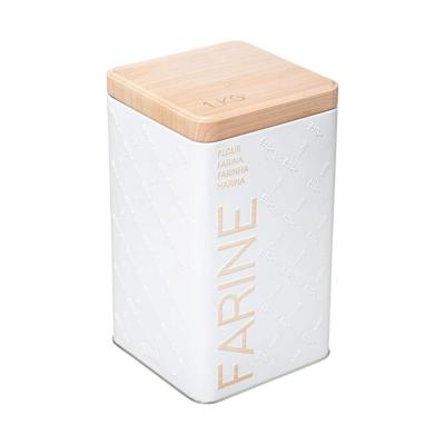 Multi-functionele Kist Nature Scandi Metaal Wit 1 Kg