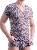 Body Art - Stratos V-Shirt 1/2 Arm - zwart, Maat:L