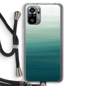 Ocean: Xiaomi Redmi Note 10S Transparant Hoesje met koord