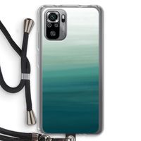 Ocean: Xiaomi Redmi Note 10S Transparant Hoesje met koord