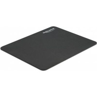 Delock 12005 Muismat zwart 220 x 180 mm