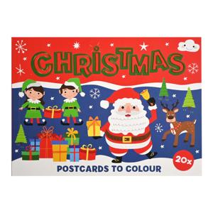 Wins Holland Inkleurbare kerstkaarten, 20st.