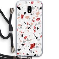 Terrazzo N°12: Samsung Galaxy J3 (2017) Transparant Hoesje met koord