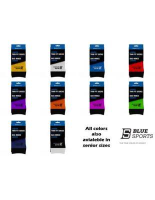 Blue Sports Pro Skin Thin Fit Sock Schaatssok (diverse Kleuren) Wit Sr. 5-12 (38.5-48)