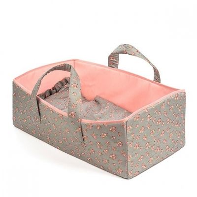 Mini Mommy Carrycot Deluxe grijs 44 cm Mini Mommy Carrycot Deluxe grijs 44 cm