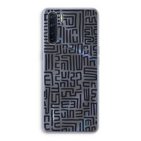 Moroccan Print: Oppo A91 Transparant Hoesje