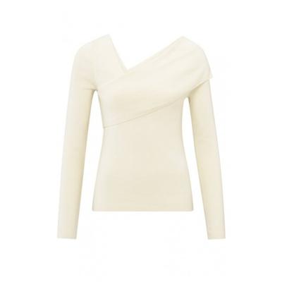 YAYA - Wit | unisex | Trui | Wit | S | regular | Kamst mode