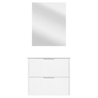 Differnz Bolo badmeubelset knock-down, FSC® | hoogglans wit | 60 cm