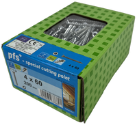 pgb-Europe PFS+ | Spaanplaatschroef PFS+ VZK-T Ø 4,0x60 Zn - 200 stuks - PFWVTV001004000603
