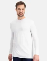 2-pak heren ondershirts lange mouw - Ralph - Heren T-shirts ronde hals