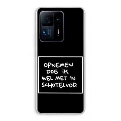 Schotelvod: Xiaomi Mi Mix 4 Transparant Hoesje