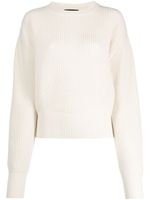 Cashmere In Love pull Ivy oversize - Blanc - thumbnail