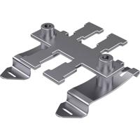 Hebotec 1041-001C Kabelafvoerrail RVS, Staal 1 stuk(s)
