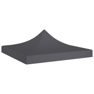 VidaXL Partytentdak 270 g/m² 2x2 m antraciet