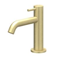 IVY Bond Fonteinkraan - Opbouw - Laag - Geborsteld Mat Goud PVD