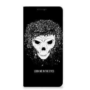 Mobiel BookCase Motorola Edge 20 Pro Skull Hair