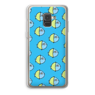 Visjes: Samsung Galaxy A8 (2018) Transparant Hoesje