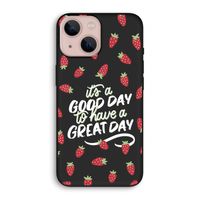 Don't forget to have a great day: iPhone 13 mini Biologisch afbreekbaar hoesje