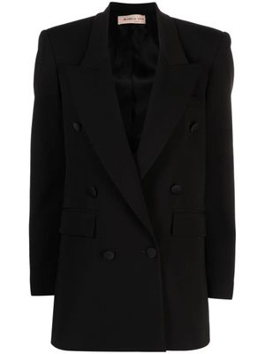 Blanca Vita blazer Glicy à boutonnière croisée - Noir