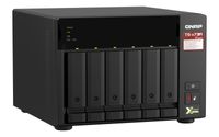 QNAP TS-673A-8G data-opslag-server NAS Tower Ethernet LAN Zwart V1500B - thumbnail