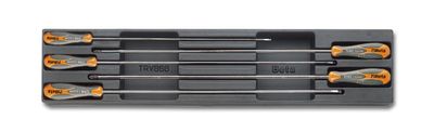 Beta Harde voorgevormde inzetbakken met assortiment gereedschap T183 - 024240183